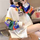 Colorful Graphic Streetwear Hoodie